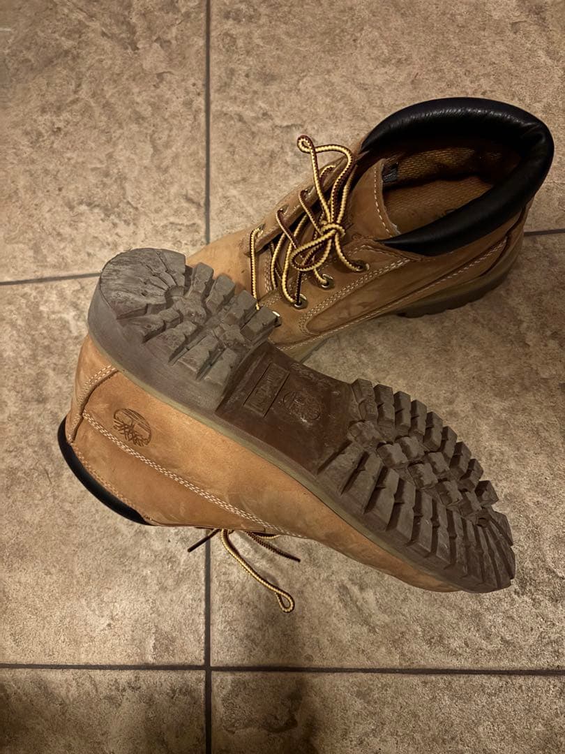 Timberland ベージュ ワークブーツ 26.5cm