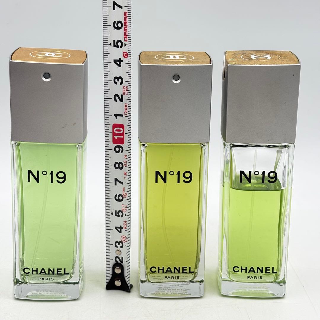 シャネル N°19 オードゥトワレ まとめ売り 香水 1018-S7106h 香水