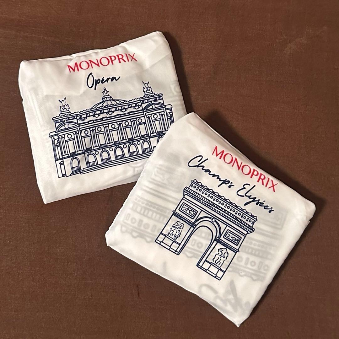 新作】MONOPRIX エコバッグ 凱旋門/オペラ柄set - メルカリ