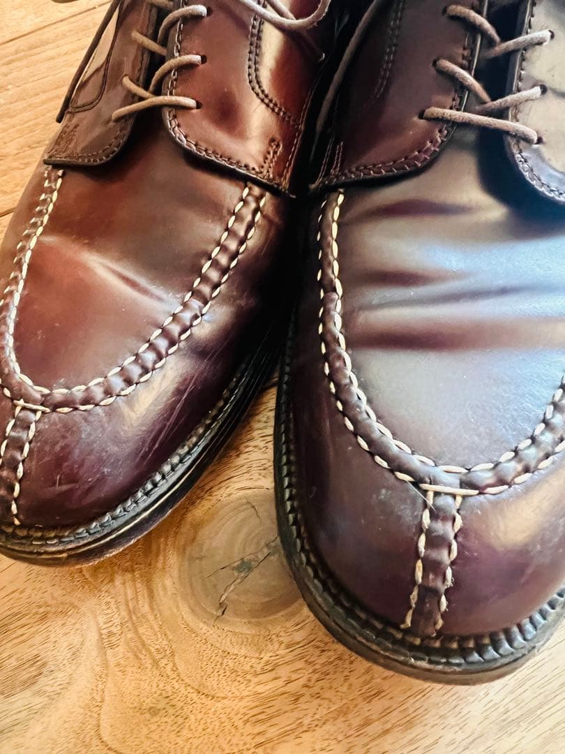 美品 Aldenオールデン コードバン Limited US11 赤茶2450 - メルカリ