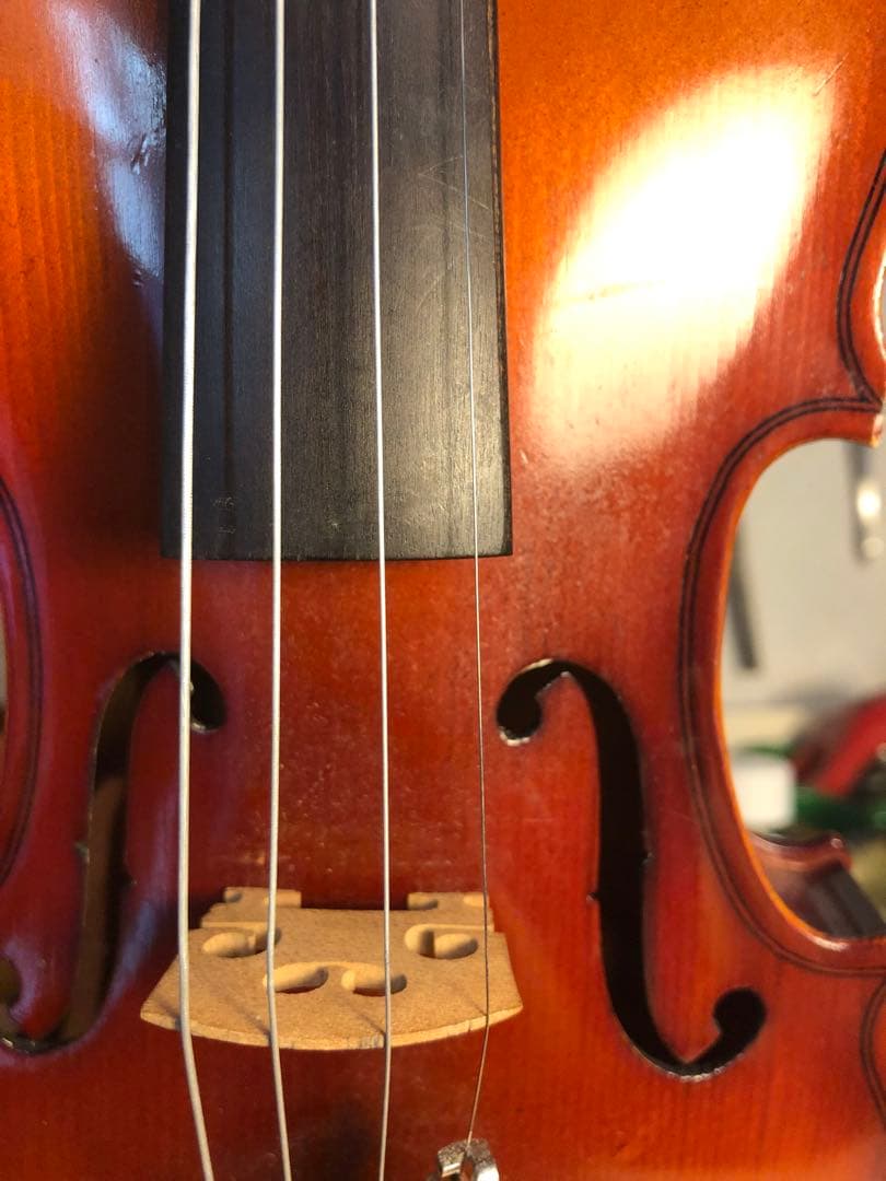 訳あり特価.駒&魂柱調整済】鈴木分数バイオリンNo200 1/8 1980 - メルカリ
