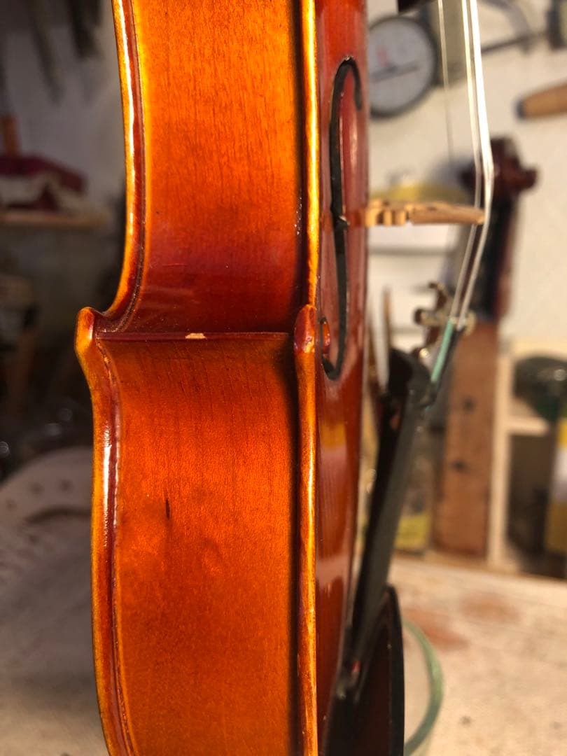 訳あり特価.駒&魂柱調整済】鈴木分数バイオリンNo200 1/8 1980 - メルカリ