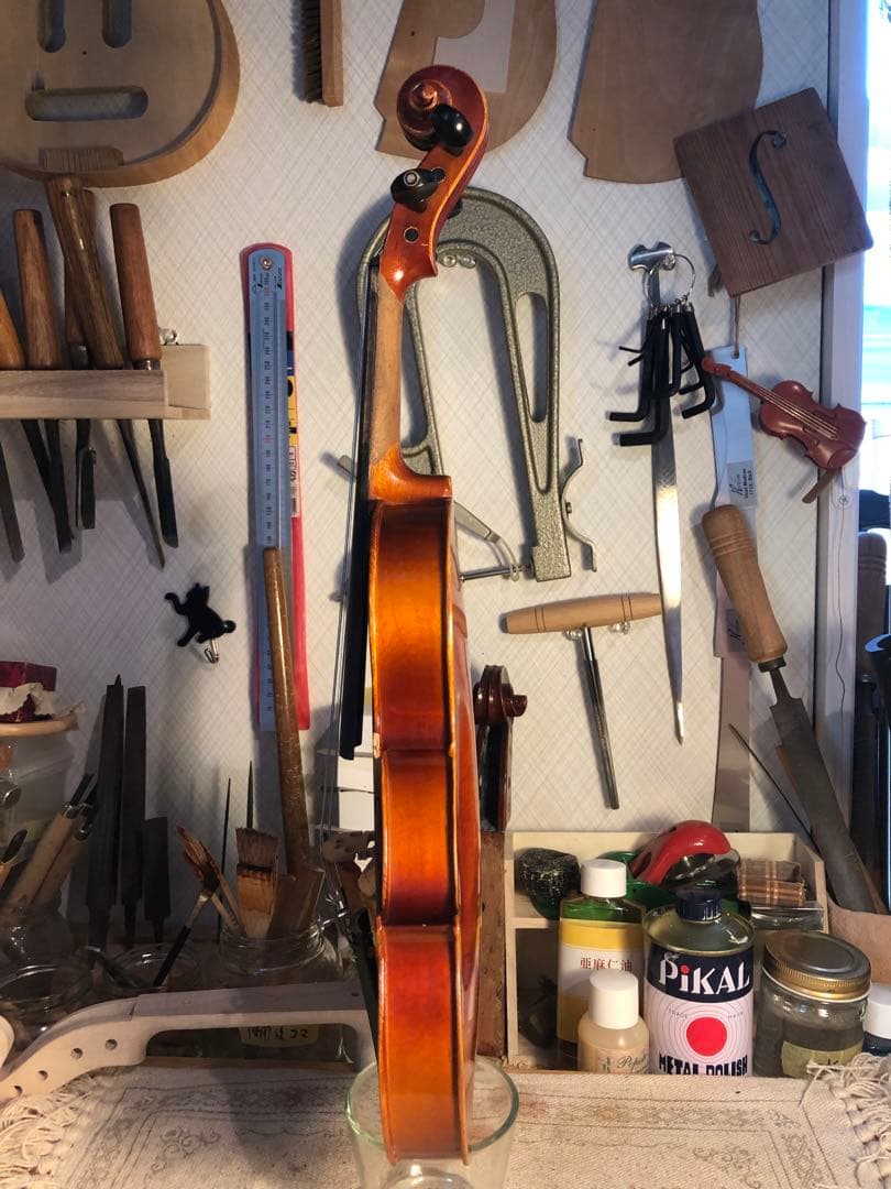 訳あり特価.駒&魂柱調整済】鈴木分数バイオリンNo200 1/8 1980 - メルカリ