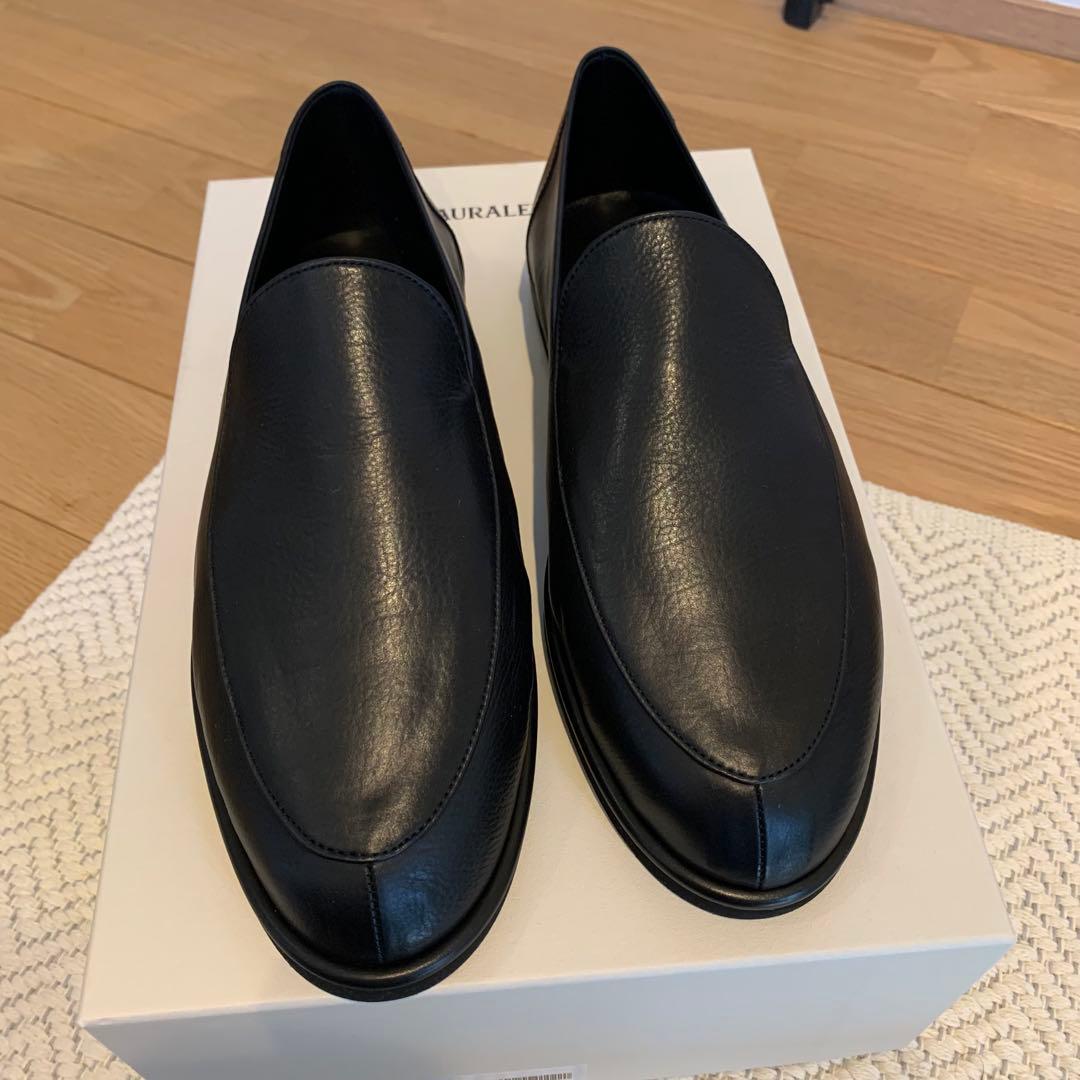 新品未使用AURALEE SOFT LEATHER LOAFERS 26cm - メルカリ