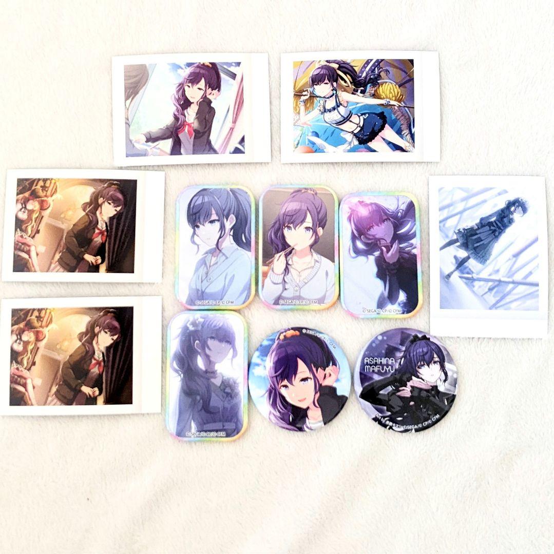 プロセカ 朝比奈まふゆ 缶バッチ スクエア まとめ売り - メルカリ