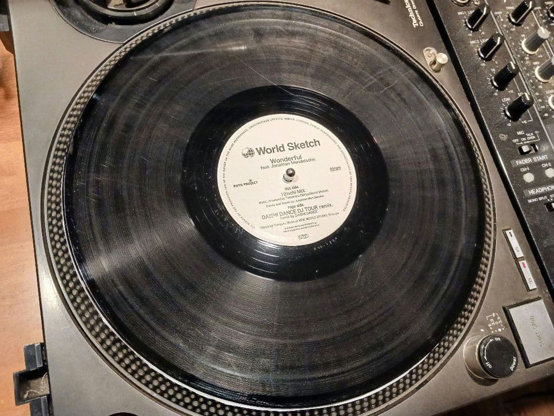 WORLD SKETCH/WONDERFUL《レコード》Daishi Dance