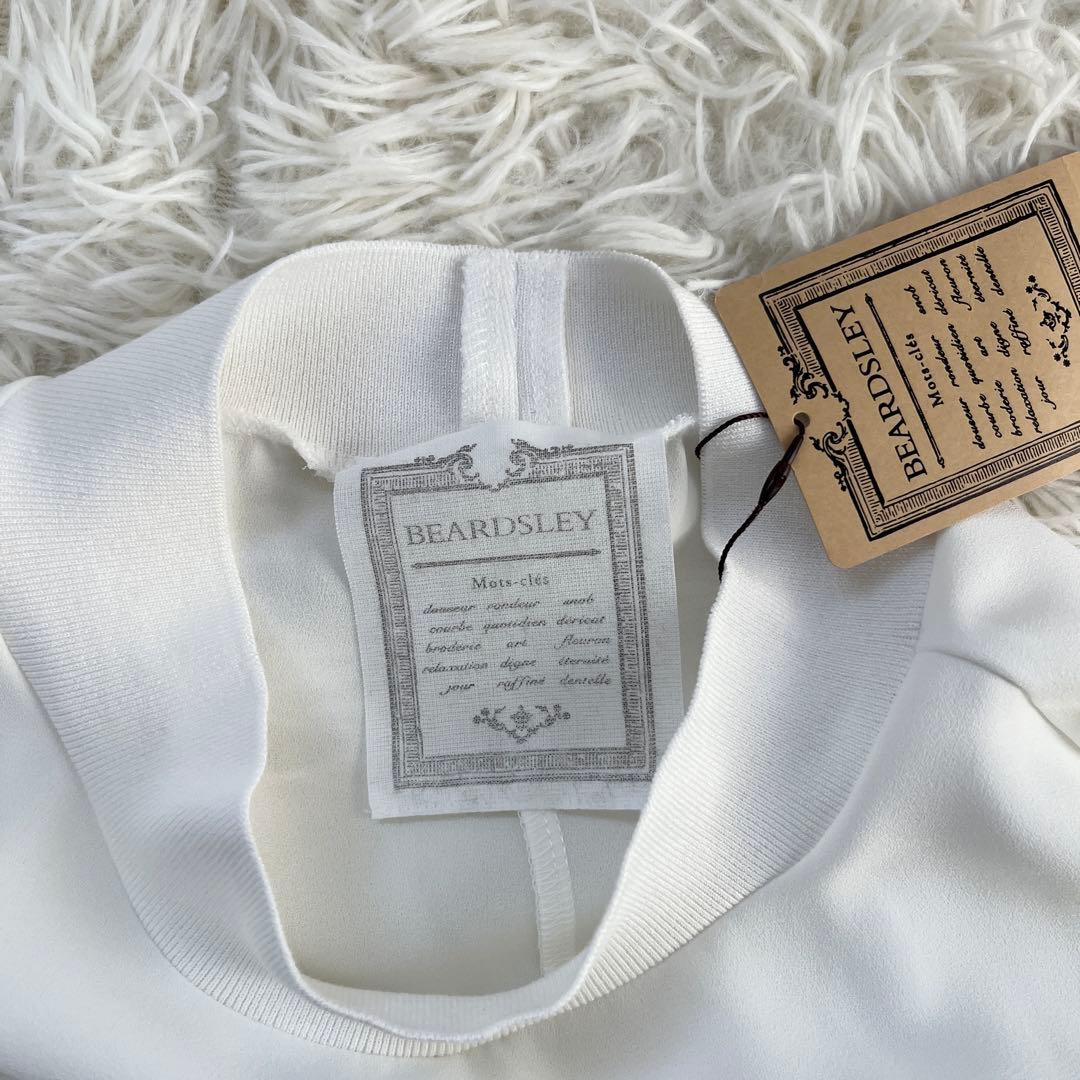 ◎ハッチマル◎専用 タグ付 ビアズリー ニットコンビドルマンブラウス