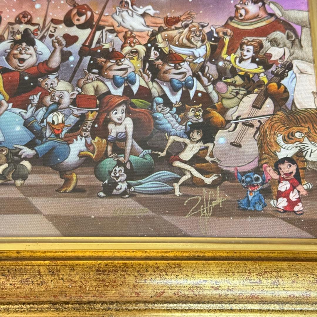 三田恒夫 Mickey's Party 直筆サイン 証明書 PP アート 限定品 - メルカリ