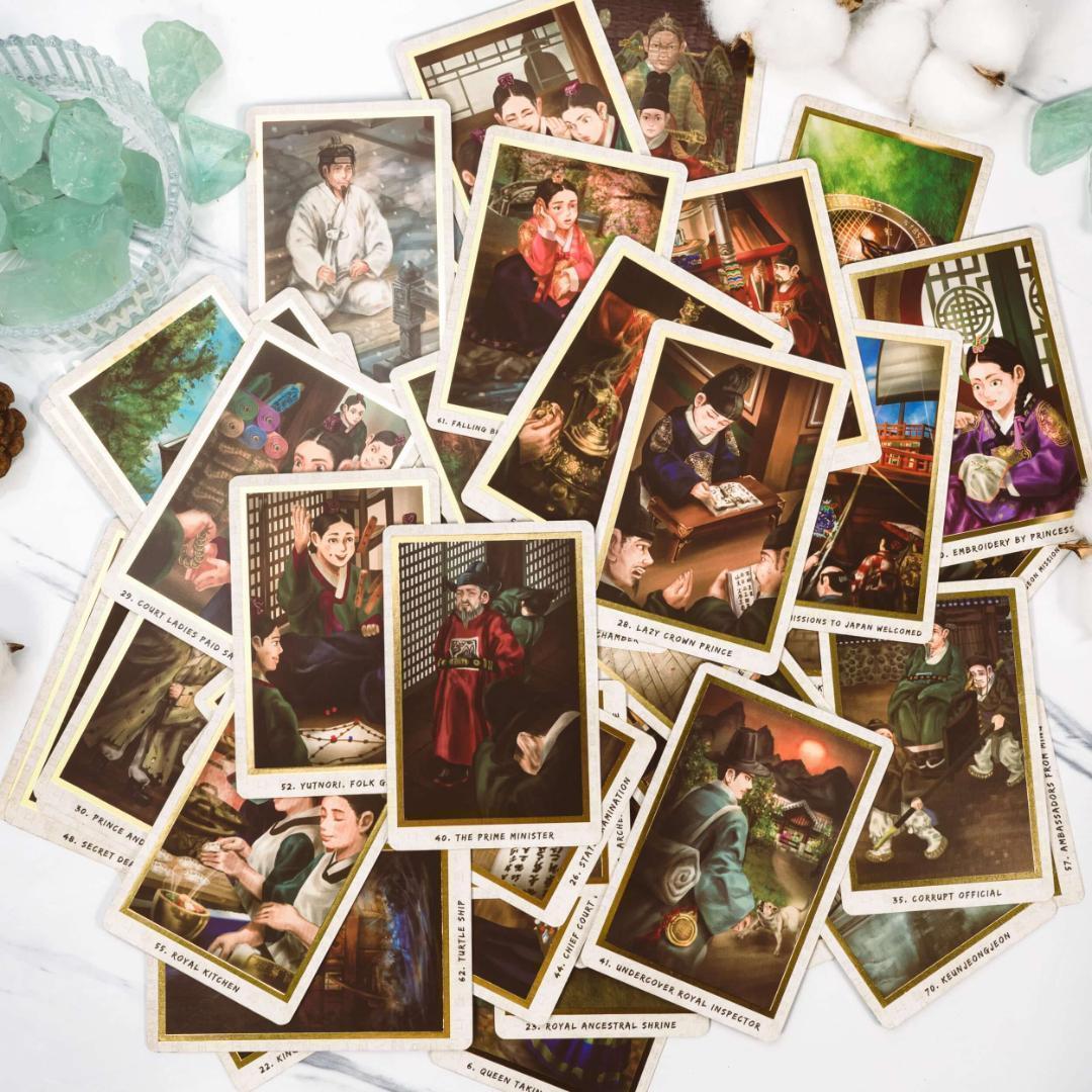 正規品オラクルカード】入手困難✨史実をベースに韓国王朝王族を描く