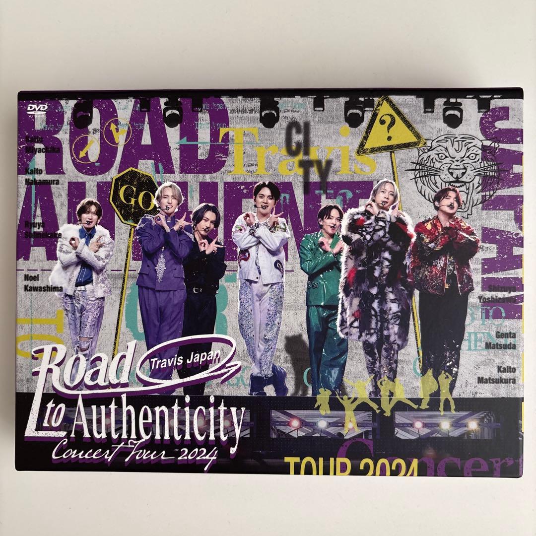 トラジャ Road to Authenticity 完全限定盤 DVD Amazon.co.jp: Travis Japan Concert Tour 2024 “Road to Authenticity