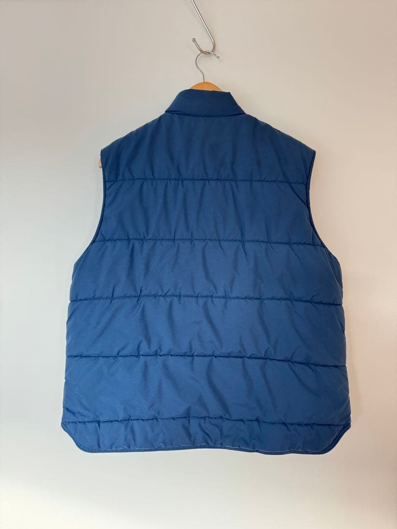 【美品】80's エルエルビーン L.L.Bean 中綿ベスト L ネイビー