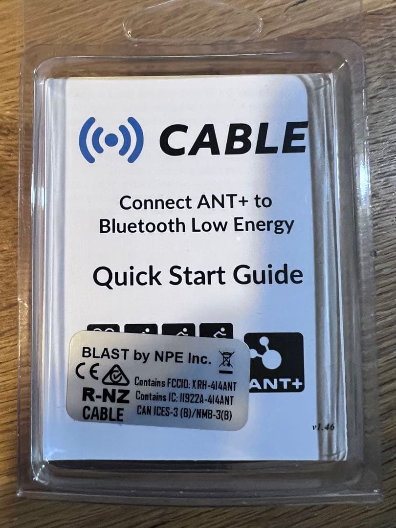 未使用】CABLE ANT+ to Bluetooth 変換アダプター NPE - メルカリ