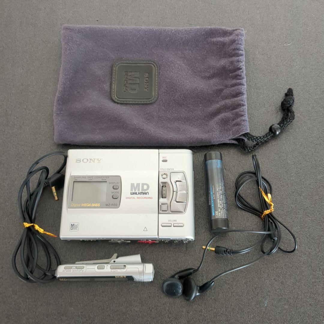 SONY MZ-R50 ポータブルMDプレーヤー
