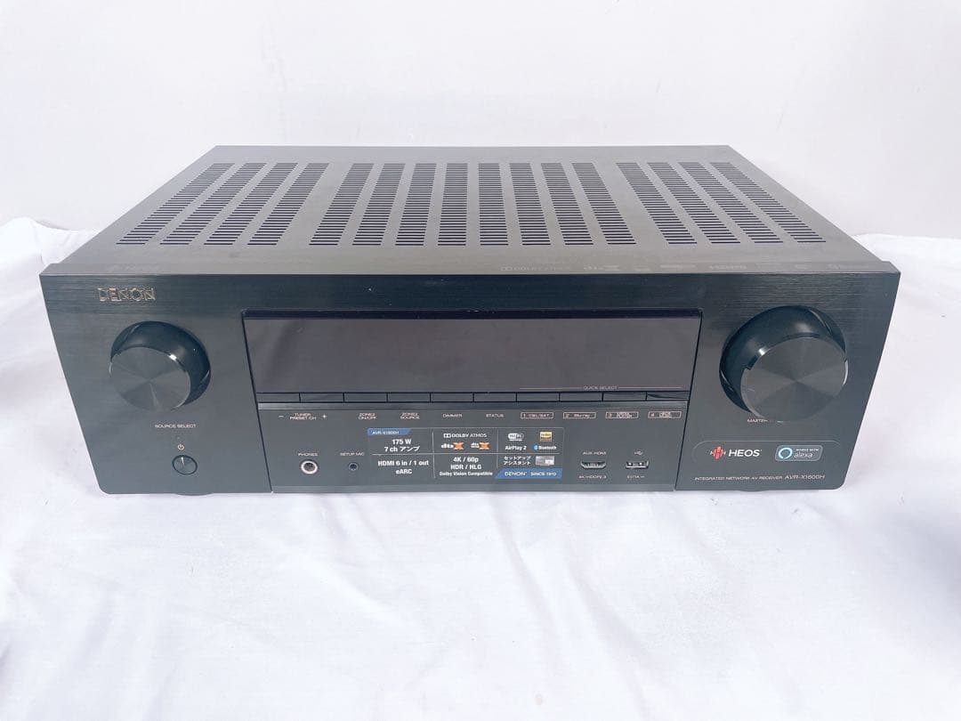 美品】 DENON AVサラウンドレシーバー 7.2ch AVR-X1600H