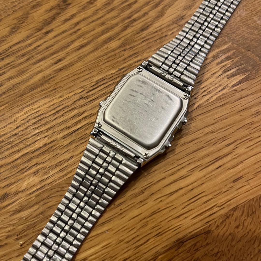 廃盤 希少 チープカシオ AL-180 デジタル時計 ソーラーパネル - メルカリ