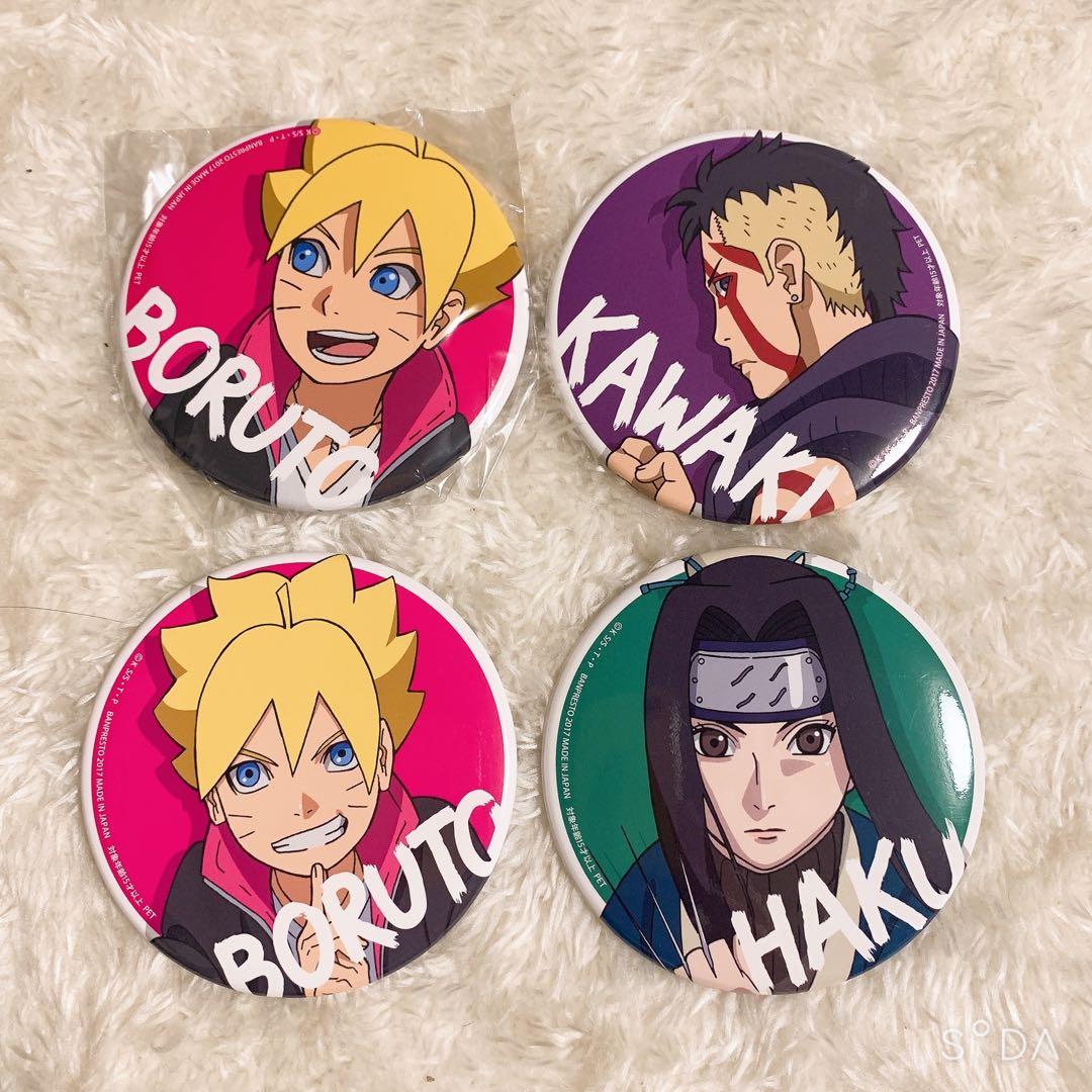 NARUTO BORUTO カワキSEGA缶バッジ