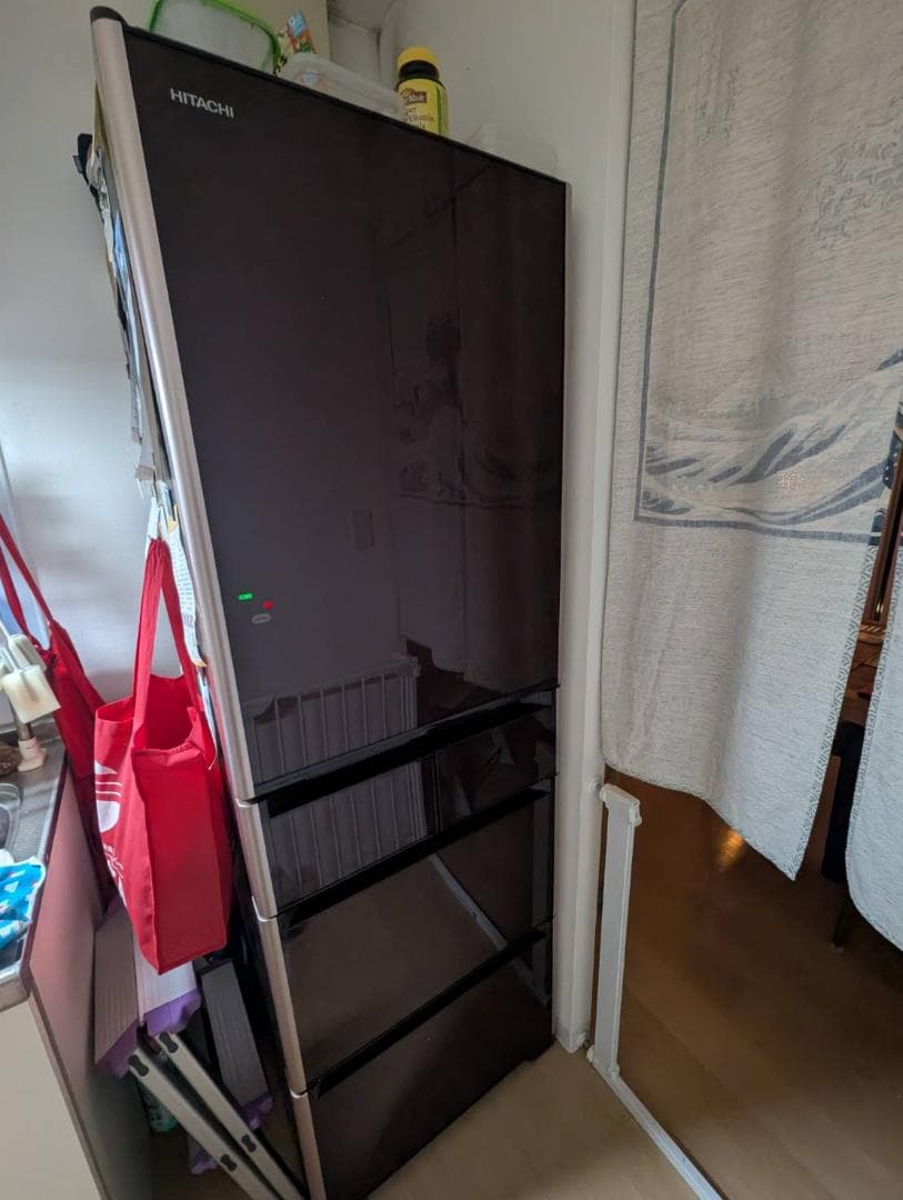 HITACHI 冷蔵庫 R-S4000GL(XT) 401L 最終値下げ！！ R-S4000G-XN 冷蔵庫 真空チルド Sシリーズ クリスタルシャンパン [401L