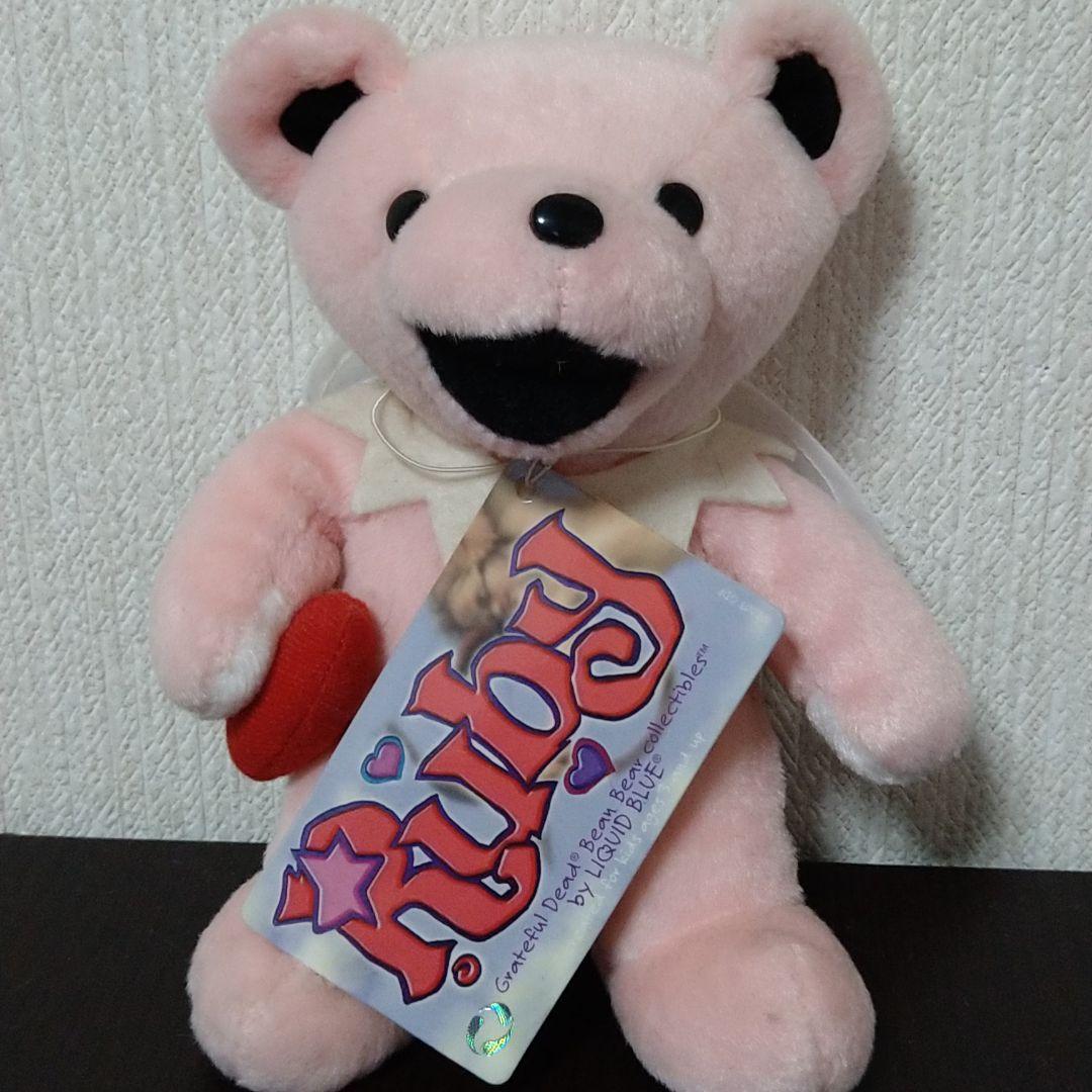 【本日まで】レアRuby;Grateful dead bear Amazon.com: Super7 Grateful Dead Dancing Bear - 3.75