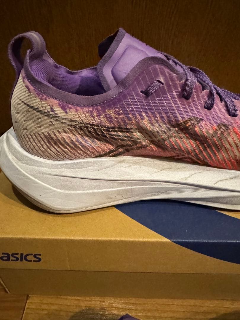 ASICS megablast 25.5cm アシックス メガブラスト 江戸紫