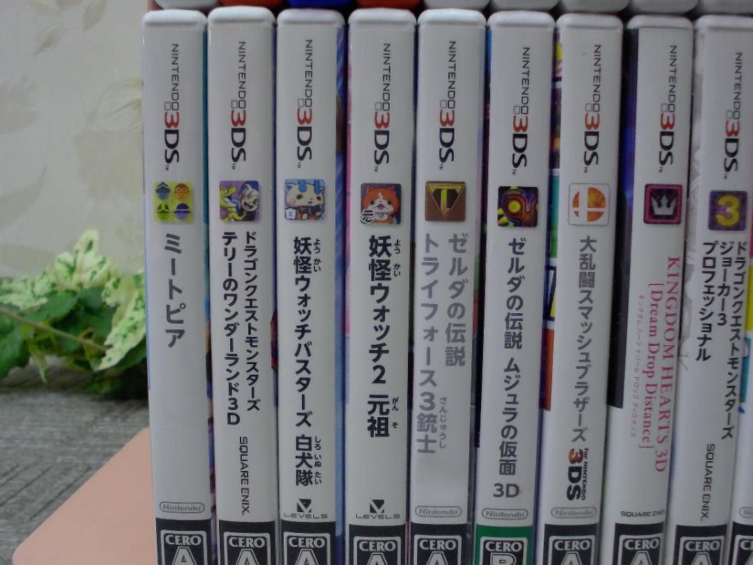 AA3540/8】ニンテンドー3DS ソフト空箱 空ケース34点まとめて - メルカリ