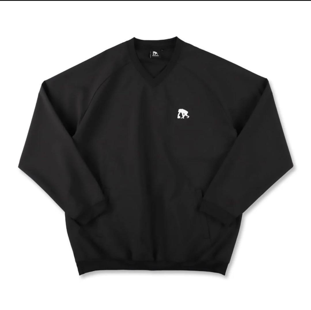 未使用 未開封 EGOZARU エゴザル Vネックジャケット Mサイズ ブラック バスケ ウェア エゴザル EGOZARU Vネックウィンドジャケット ブラック