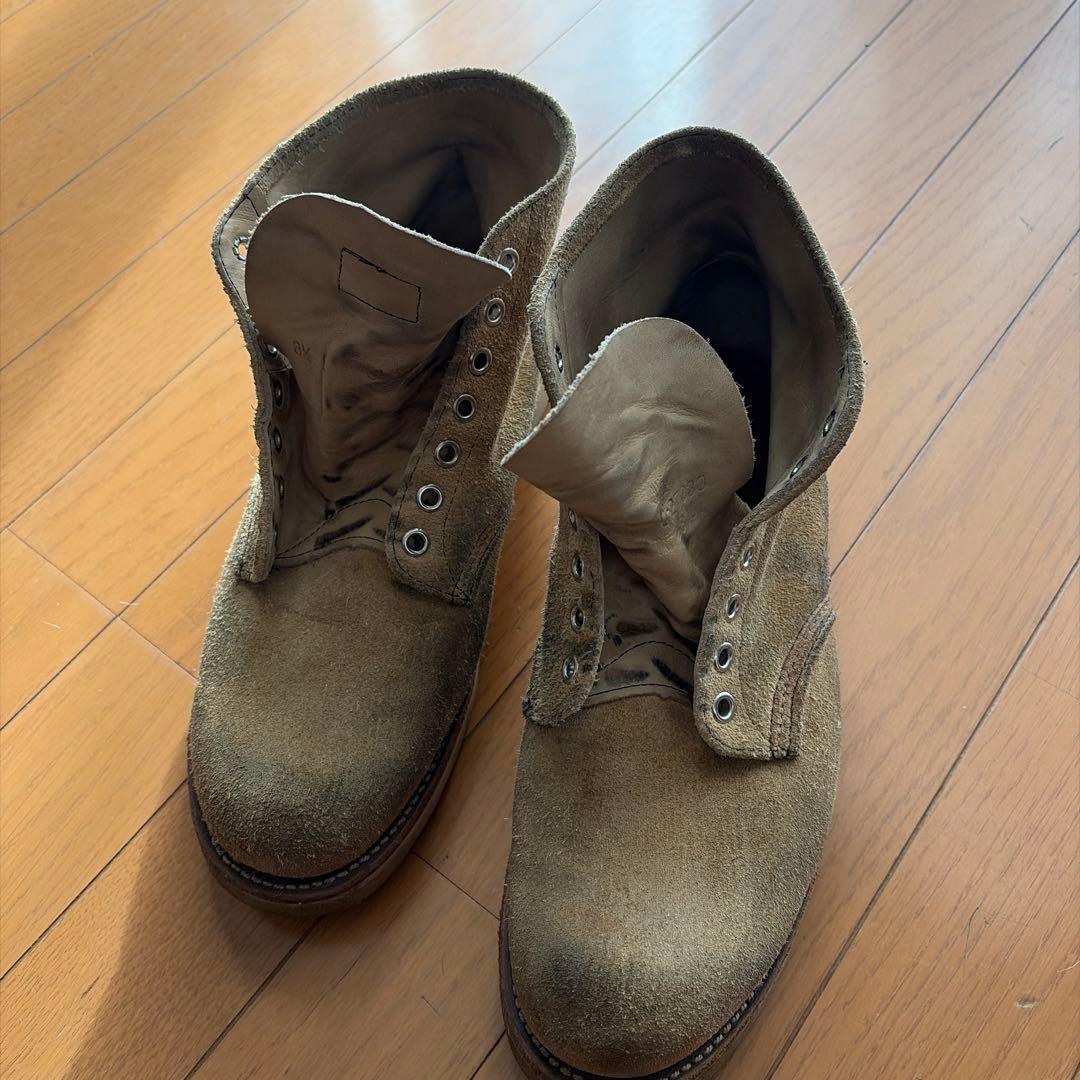 Red Wing ベージュ スエード　１５日8時までセール‼️ 楽天市場】レッドウィング 中古（カラーベージュ）（ブーツ｜メンズ靴