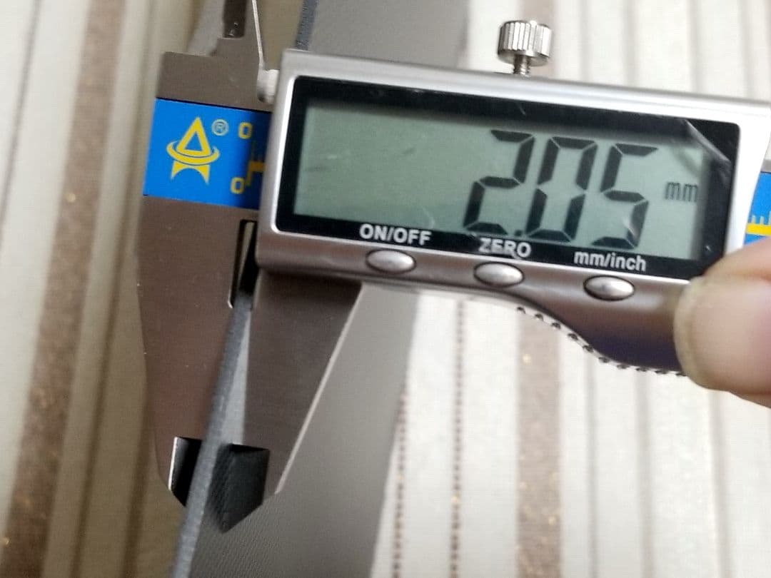 1K-t2.0-250-500mm　1Kカーボン・カーボン板・ドライカーボン