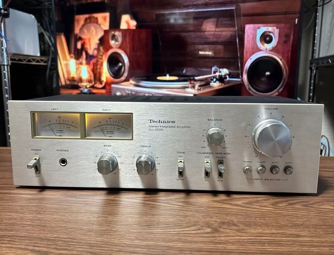 テクニクス プリメインアンプ VUメーター付き ジャンク出品 - メルカリ