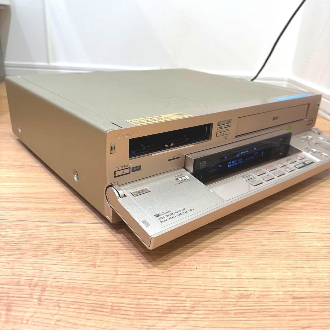 S-VHS DV ダブルビデオデッキ WV-DR7 SONY メンテナンス済み - メルカリ