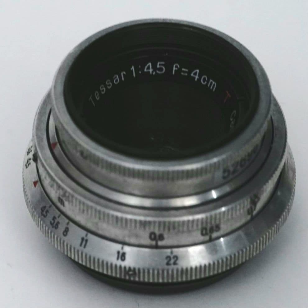 希少・極美品】Tessar 4cm F4.5 M42 Carl Zeiss - メルカリ