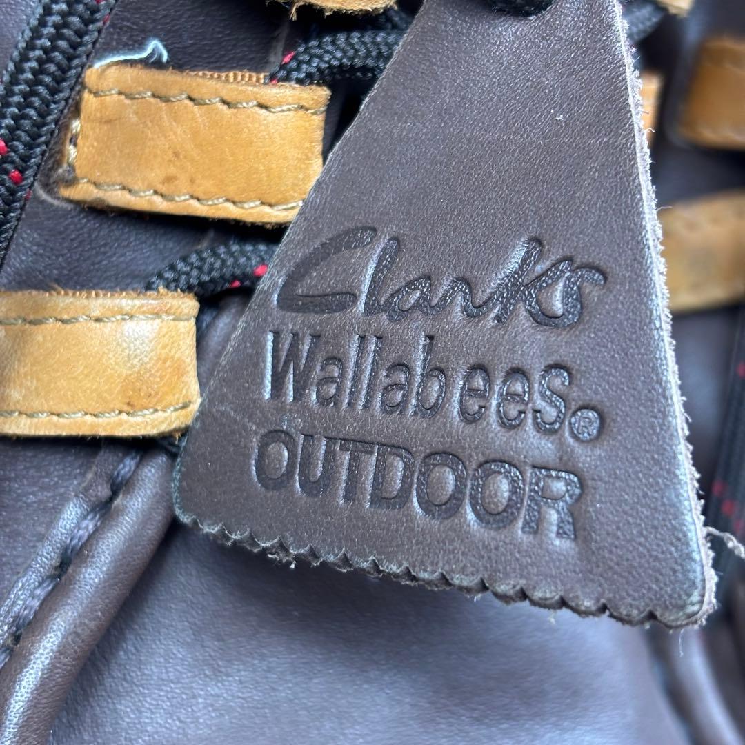珍品 Clarks Wallabees OUTDOOR クラークスワラビーハイ - メルカリ