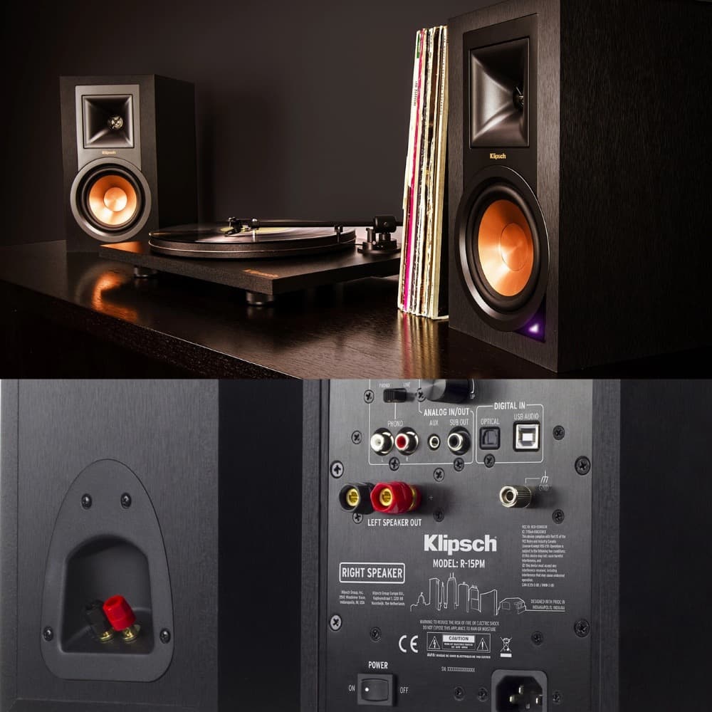 クリプシュ Klipsch R-15PM ブックシェルフスピーカー - メルカリ