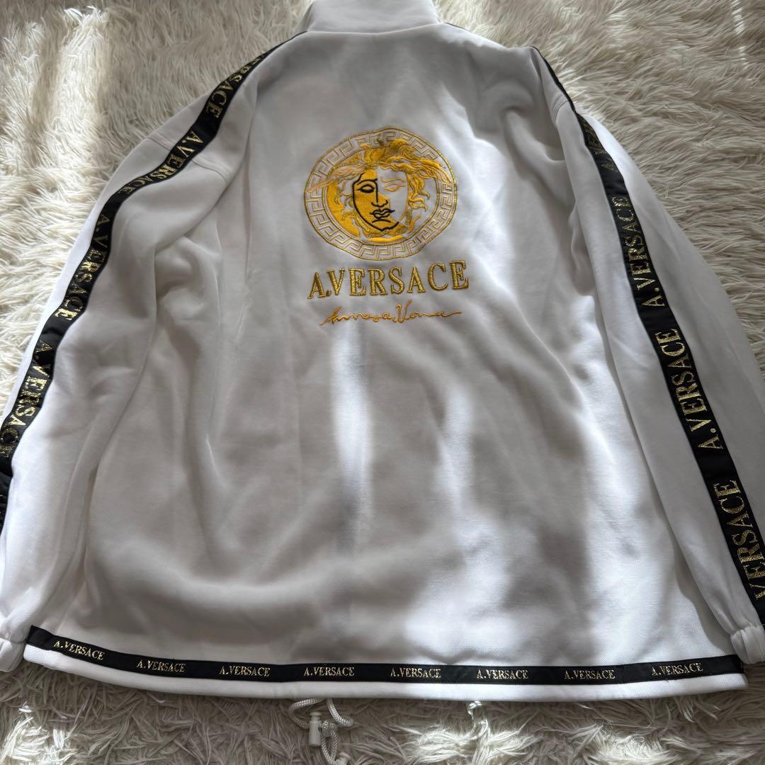 ヴェルサーチ セットアップ ウインドブレーカー 刺繍 上下セット M