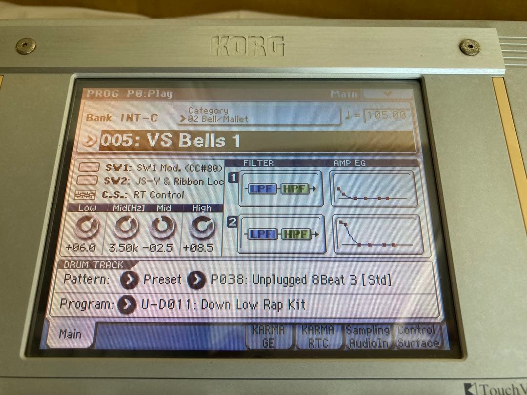 KORG M3-61 XPANDED Ver.2.0.5 シンセサイザー コルグ
