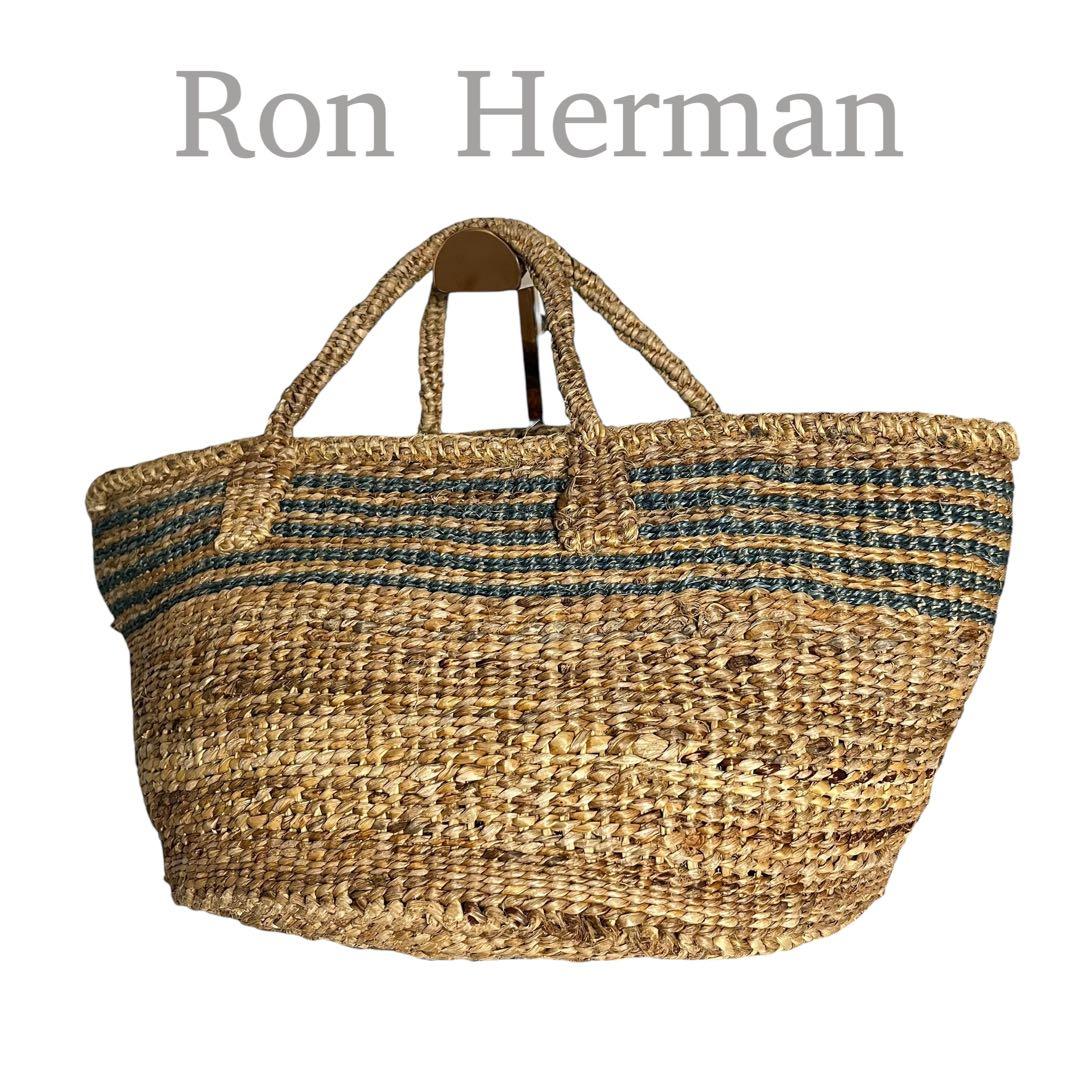 AK33【美品】　Ron Herman　ロンハーマン　ストロー　かごバッグ Ron Herman（かごバッグ/ストローバッグ）のフリマアイテム一覧