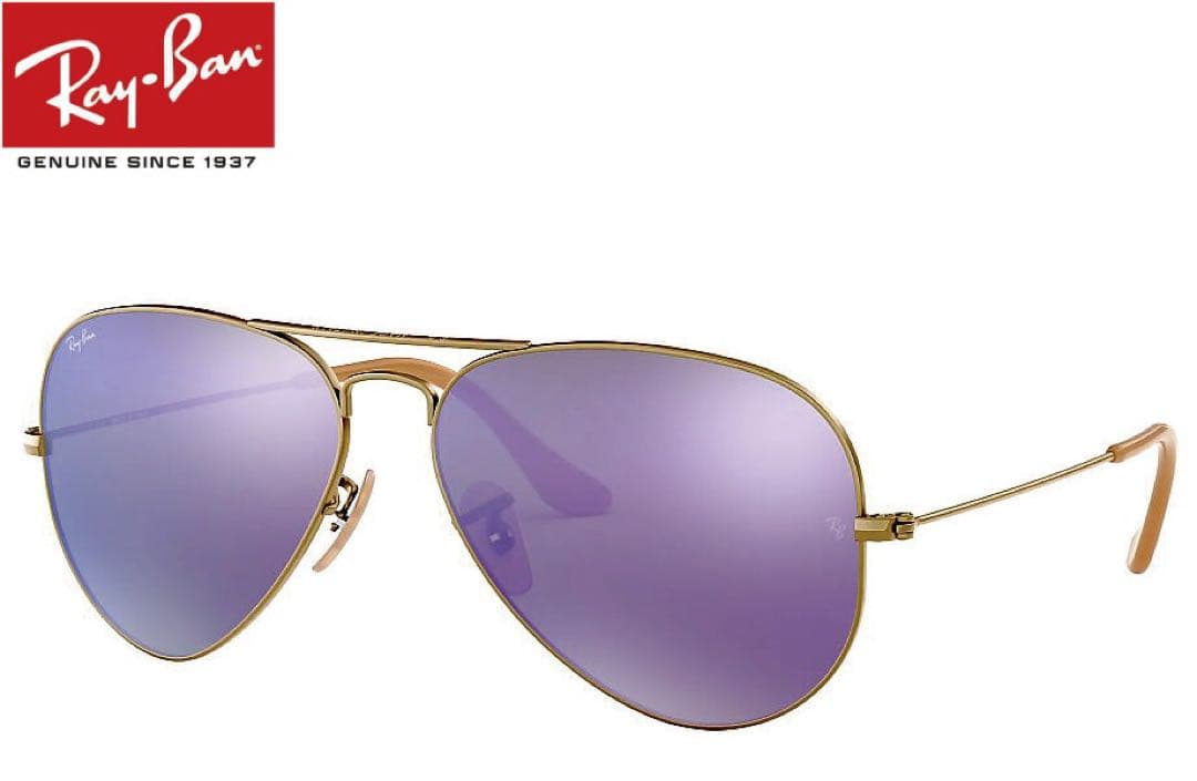 レイバン Ray-Ban RB3025 167/4K 58mm ライラックミラー - メルカリ