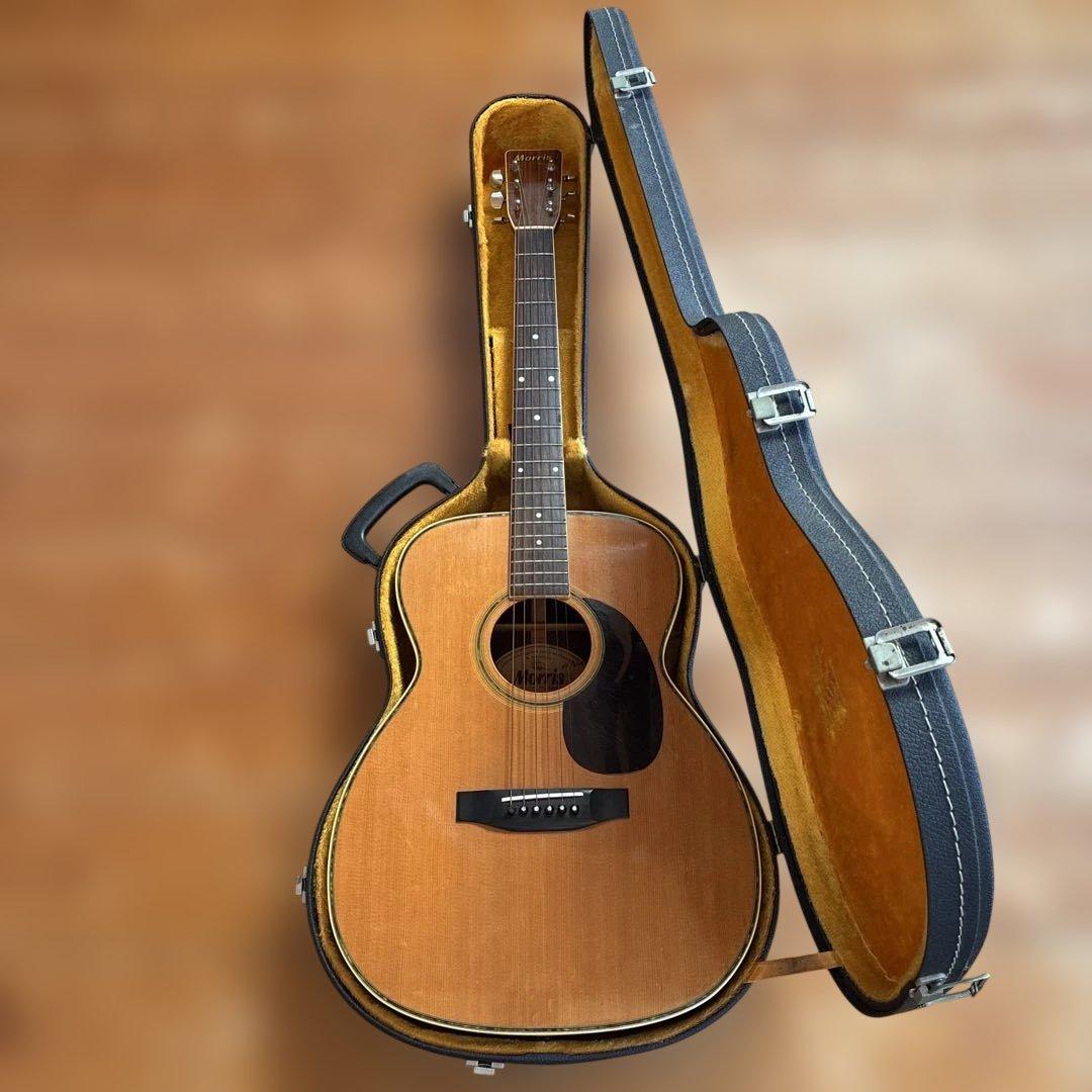 モーリス Morris F-25 アコースティックギター 年代物ハードケース付き 2026年最新】MORRIS F 25の人気アイテム - メルカリ