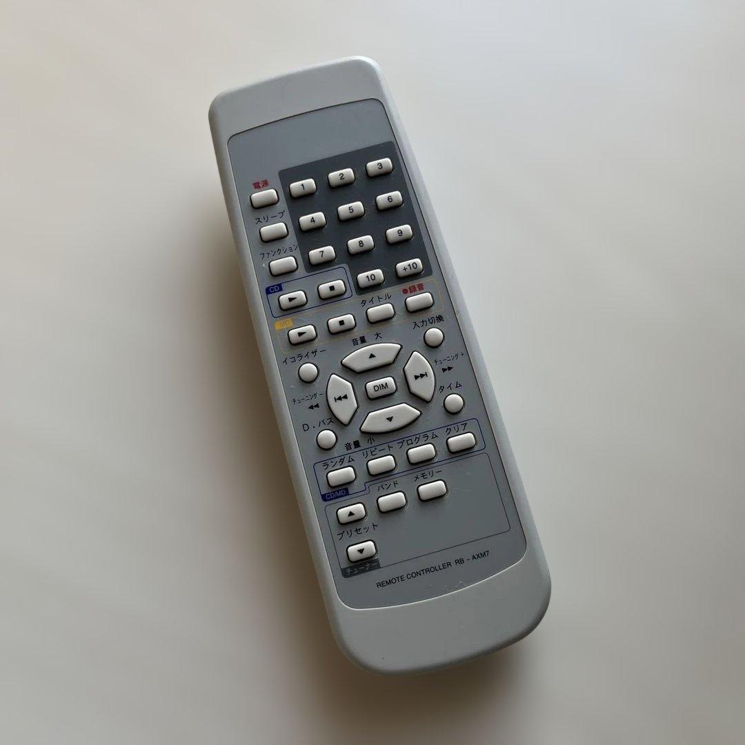 HITACHI ミニコンポ AX-M7 CDMDデッキ スピーカー - メルカリ