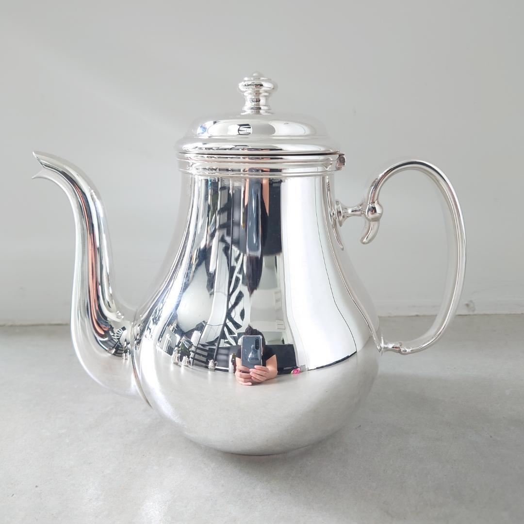 美品 クリストフル アルビ ティーポット シュガーポット ミルクポット