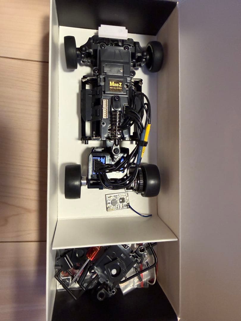 未走行 京商 ミニッツMR-04EVO2 ジャイロ・ラップカウンタ・受信機他付属