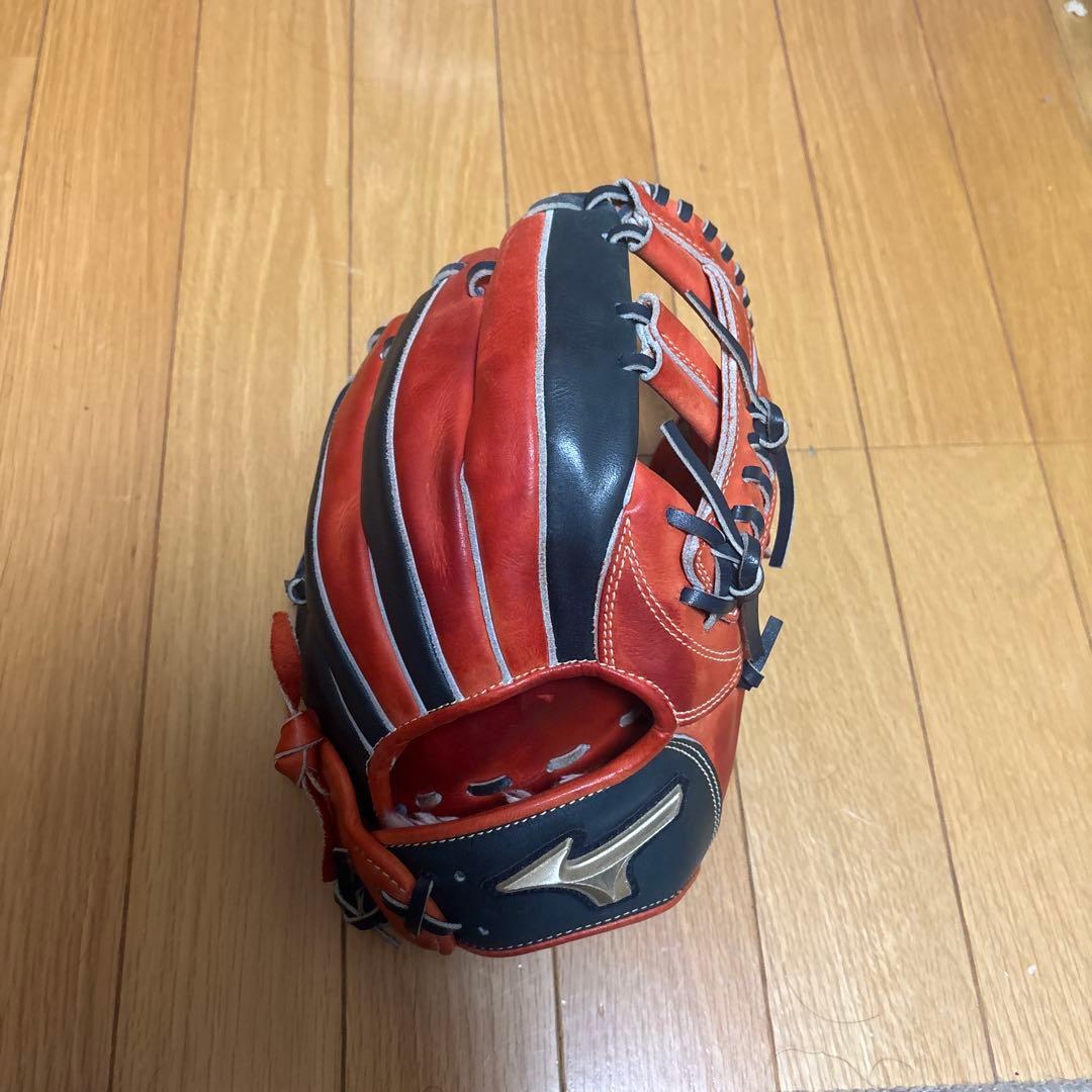 オレンジ/黒 ソフトボール用グローブ ゼットZETT軟式野球 ソフトボール兼用 グラブ グローブ ファインプレイ