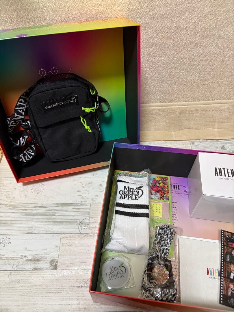 み*き様 ANTENNA Mrs. GREEN APPLE JAM'S BOX ANTENNA [FC会員受注生産限定 “JAM'S BOX”][Ringo Jam会員限定][CD][+