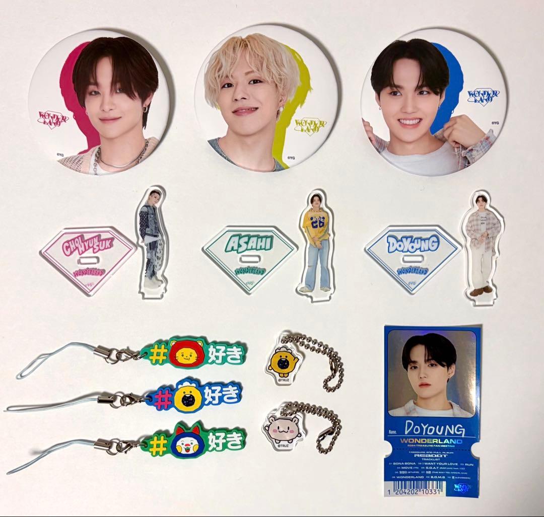 TREASURE まとめ売り 12点(缶バッジ、ミニアクスタなど) - メルカリ