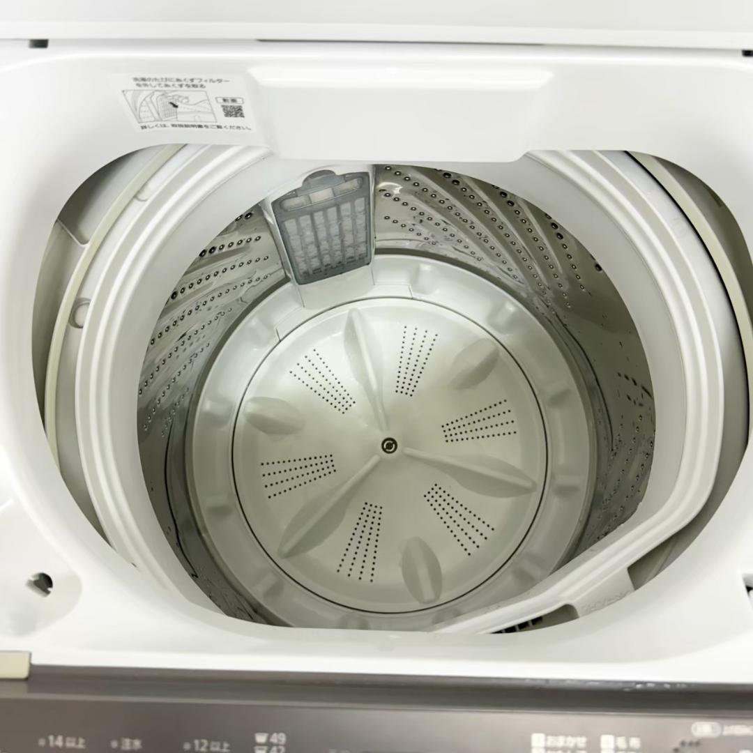 Panasonic 洗濯機 小型 一人暮らし 6.0kg 2021 KW0086