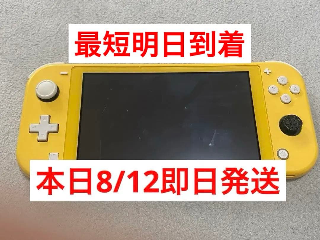 Switchライト　イエロー　ほぼジャンク品 ジャンク品出品】Nintendo Switch Lite イエロー 任天堂 スイッチ
