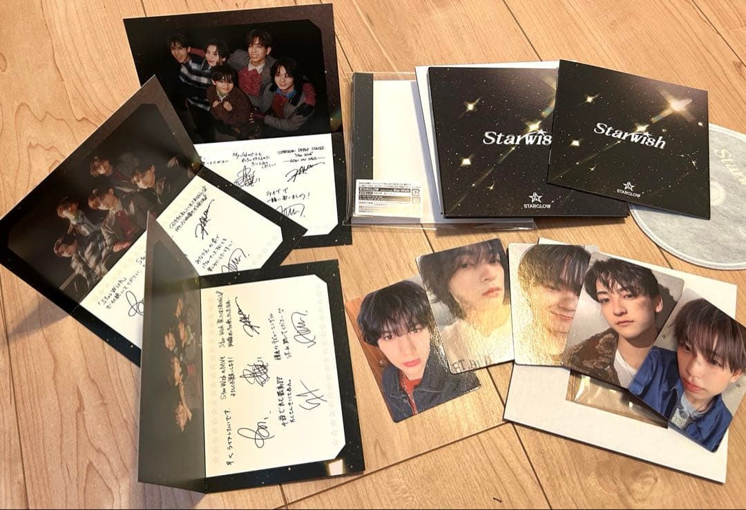 先着特典カード付⭐︎STARGLOW Starwish 通常盤 トレカセット付CD