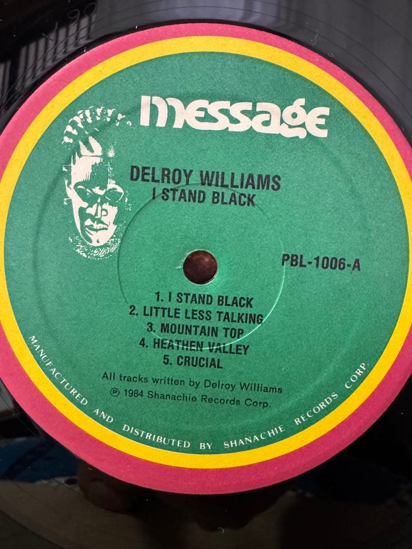 Delroy Williams / I Stand Black(Rockers)