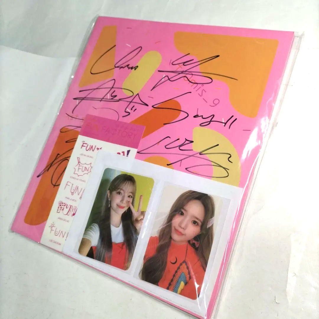28000⭐メンバー本人⭐全員サイン入り⭐fromis_9⭐2トレカ付き