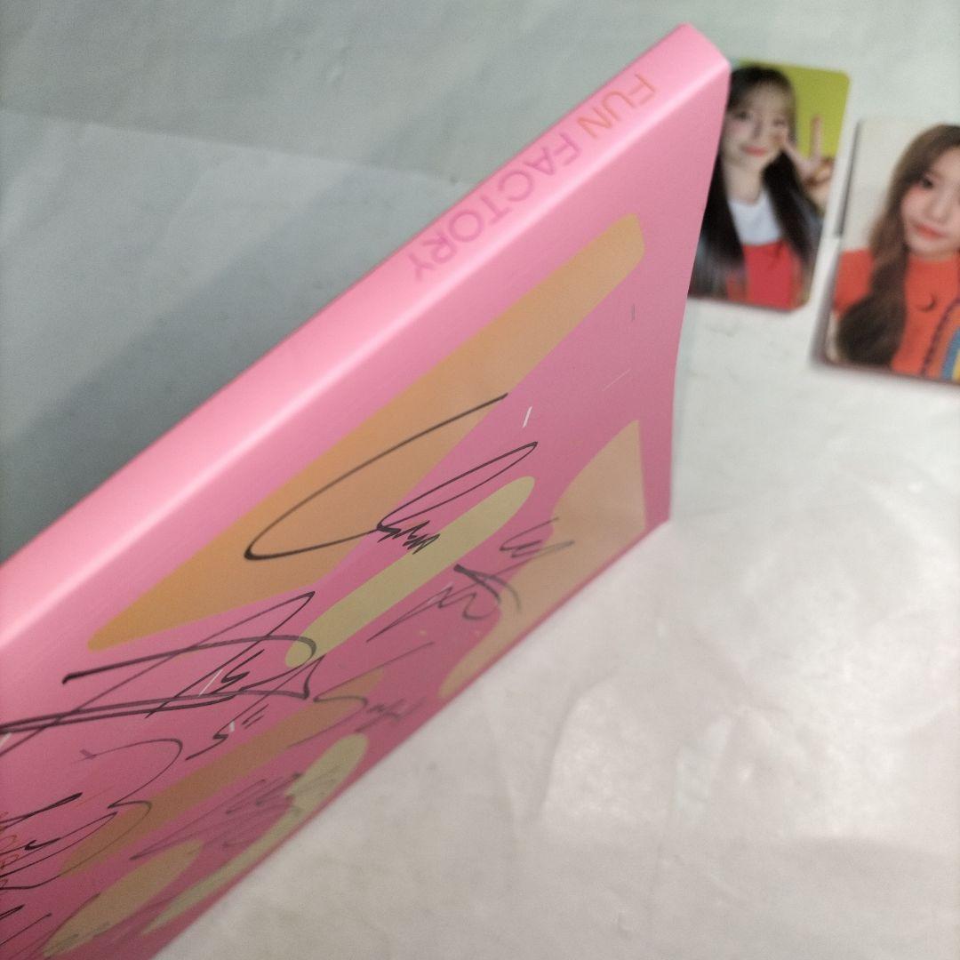 28000⭐メンバー本人⭐全員サイン入り⭐fromis_9⭐2トレカ付き