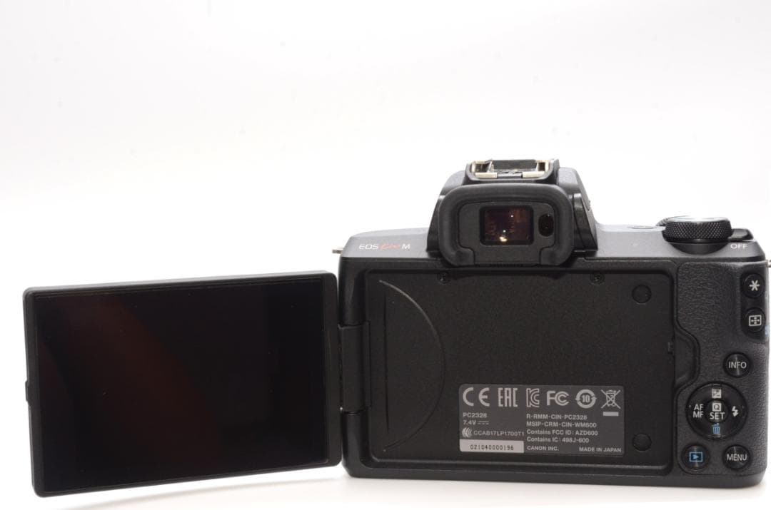 デジタルカメラ Canon EOS Kiss M 18-55mm F3.5-5.6 IS STM